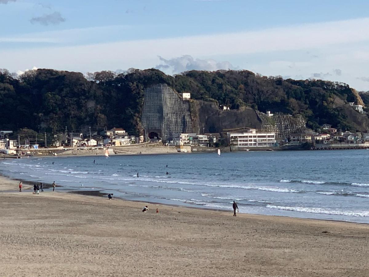 B&B Surf Rider-ゲストハウスタイプ Kamakura Bagian luar foto